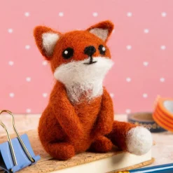 Hawthorn Handmade Fox Cub Mini Needle Felting Kit