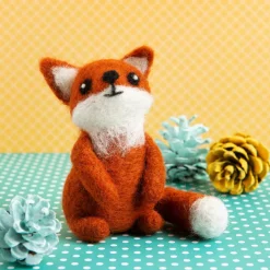 Hawthorn Handmade Fox Cub Mini Needle Felting Kit