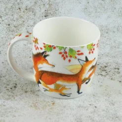 Emma Ball Foxes Bone China Mug (Boxed)