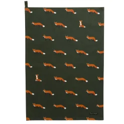 Sophie Allport Foxes Tea Towel