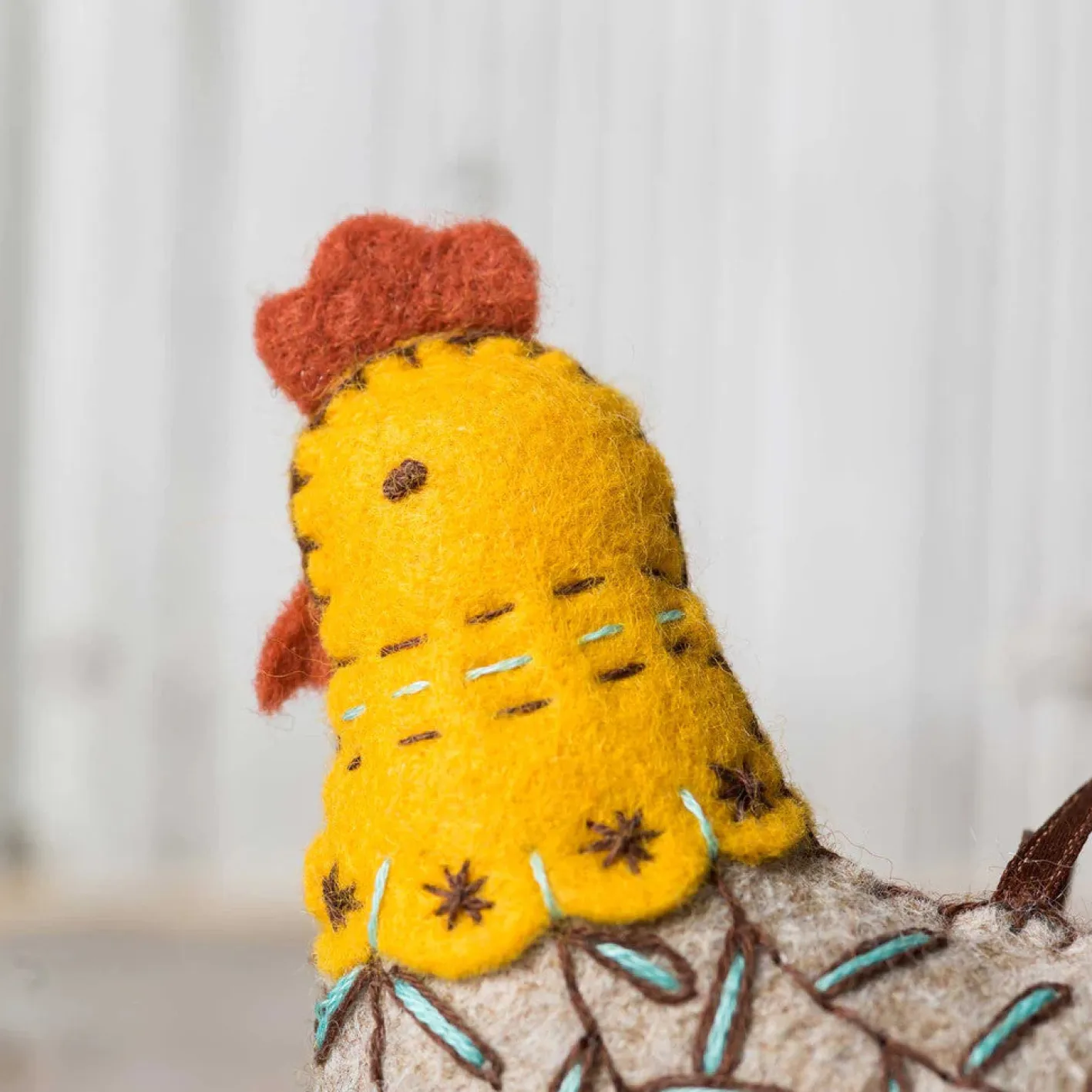 Corinne Lapierre French Hen Felt Craft Mini Kit