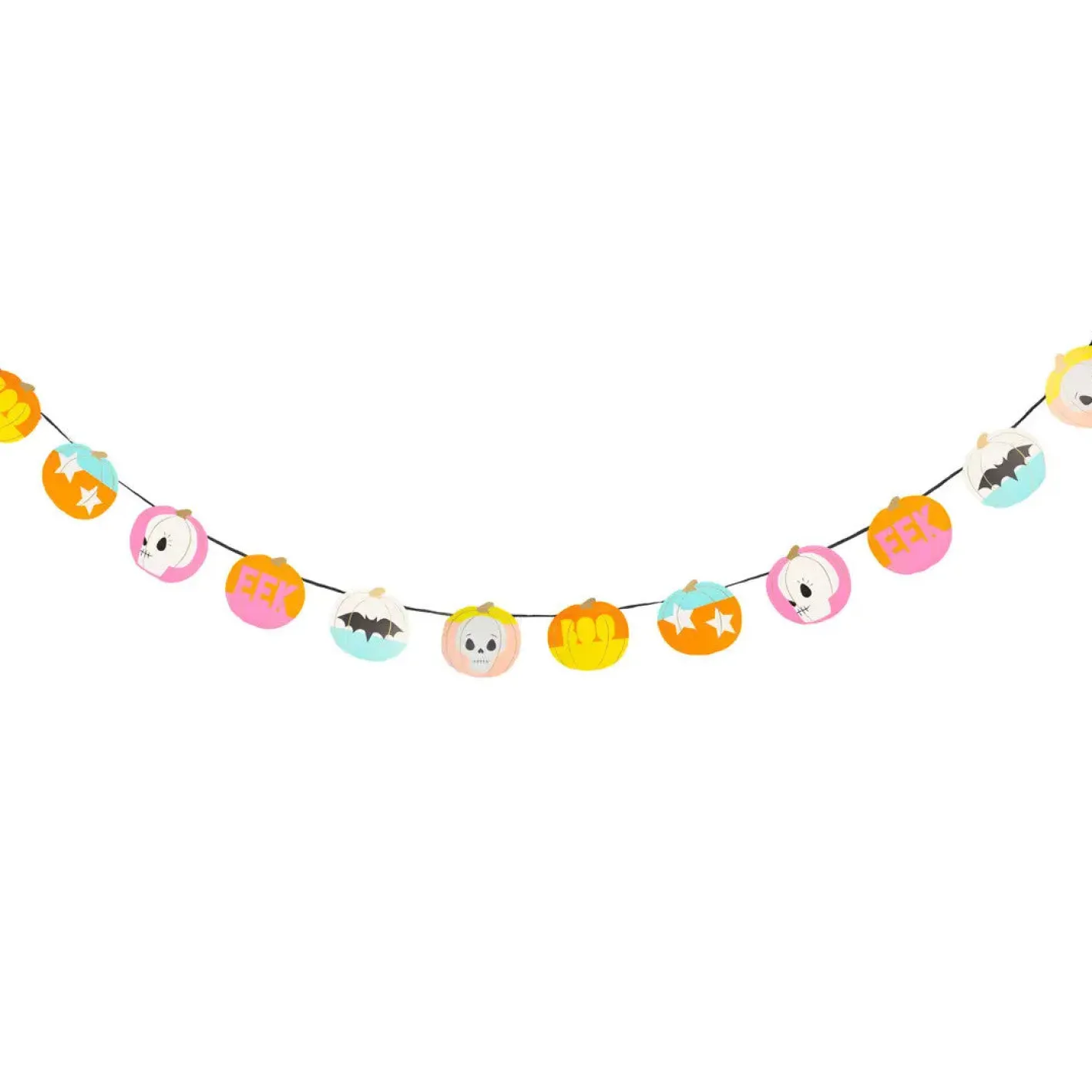 Talking Tables Frightfully Fun Halloween Garland - 10 ft