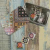 Emma Ball Fruit Garden Set of 6 Stitch Markers in a Pocket Tin