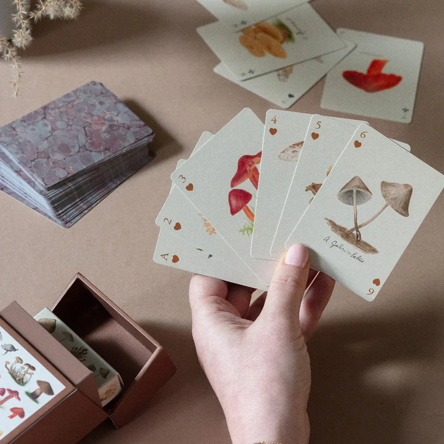 Roomytown Fungi Playing Cards - Set of 2 Decks