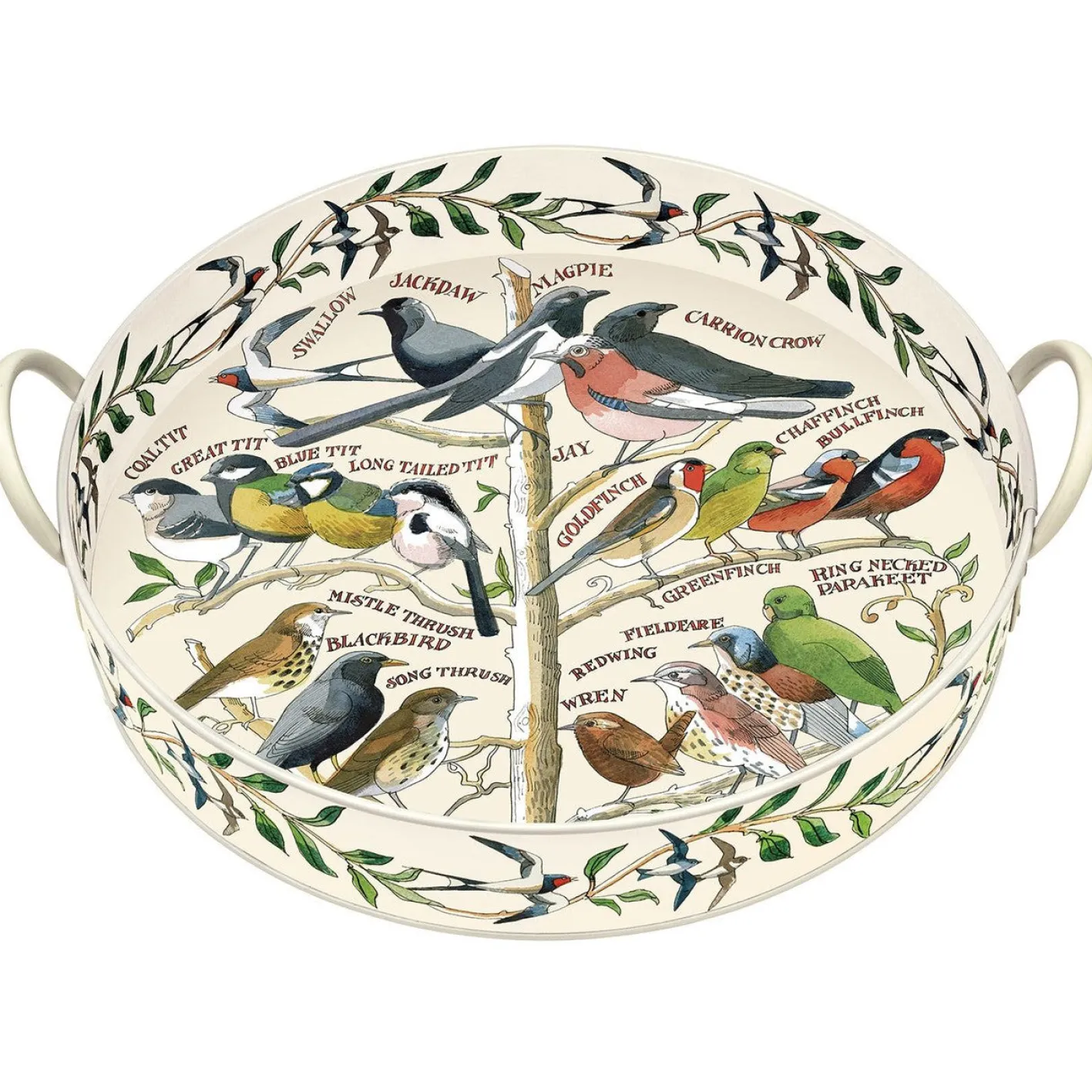 Emma Bridgewater Garden Birds Large Handled Tray
