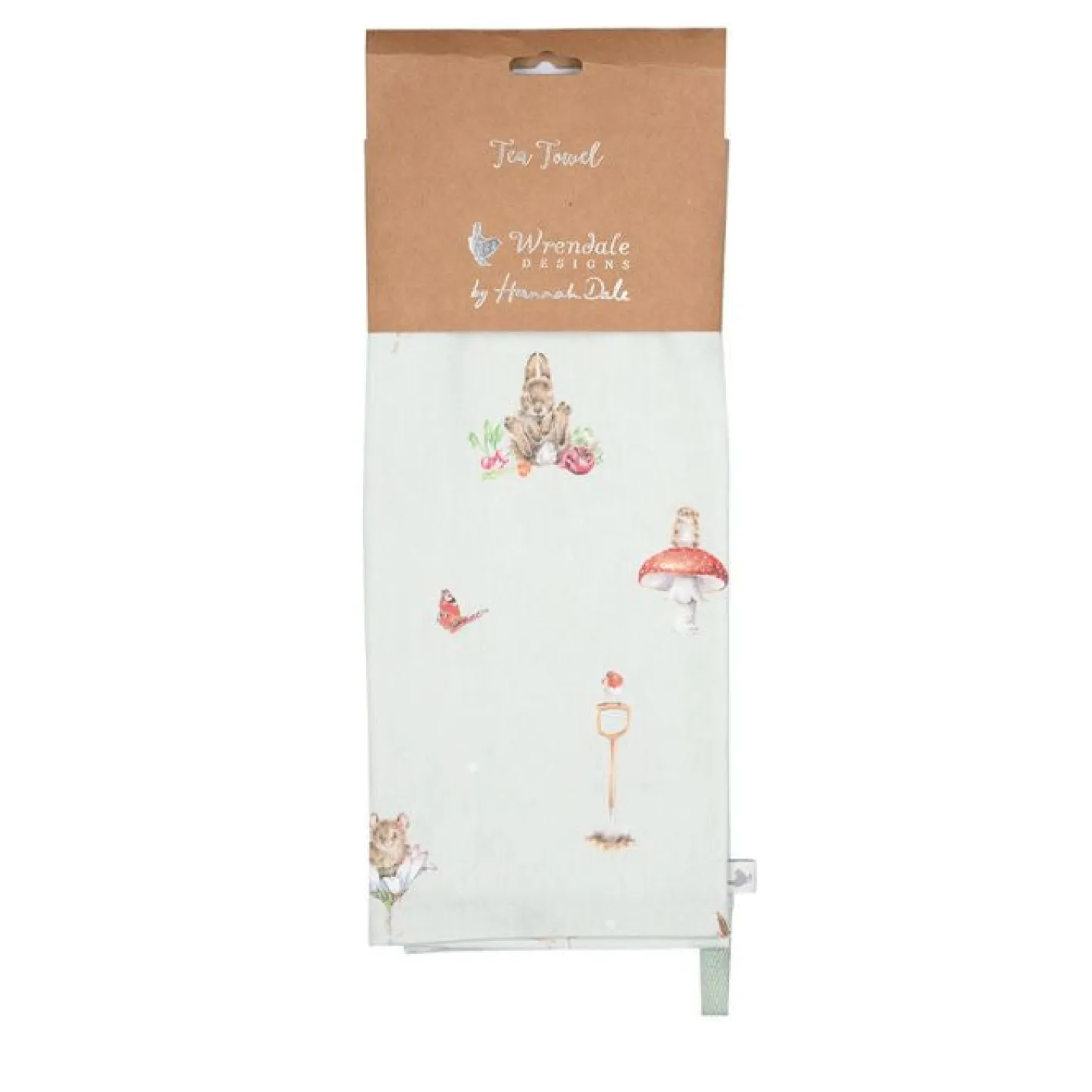 Wrendale Designs 'Garden Friends' Garden Animal Tea Towel