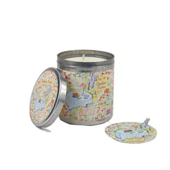 Heaven Scent Garden Picnic- Lime, Basil & Mandarin Candle Tin