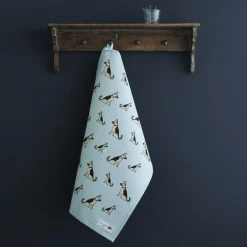 Sweet William German Shepherd Tea Towel