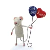 Sew Heart Felt Get Well Soon Mouse