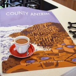Town Towels Giant's Causeway - County Antrim Tea Towel