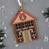 Nancy & Betty Gingerbread House Tree Decoration