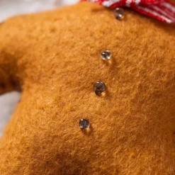 Corinne Lapierre Gingerbread Man Wool Mix Felt Craft Mini Kit
