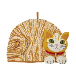 Ulster Weavers Ginger Cat Shaped Tea Cosy