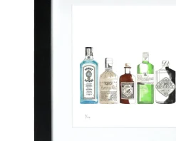 Corinne Alexander Gin Print by