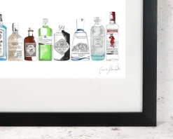 Corinne Alexander Gin Print by
