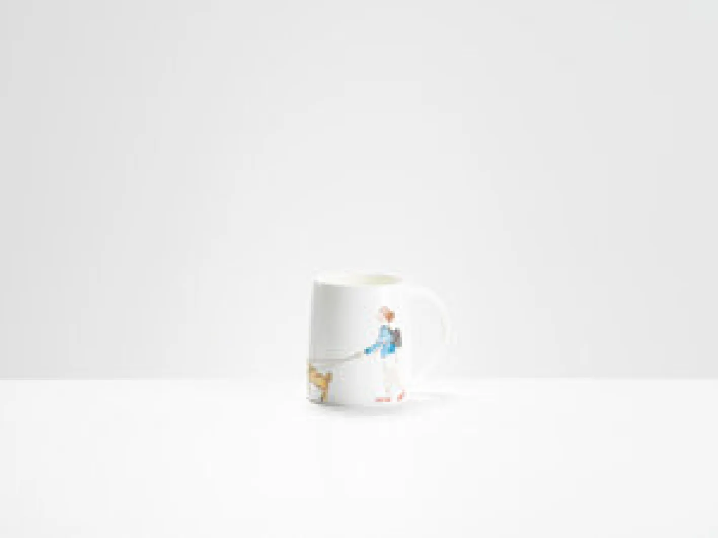 Helen Beard Girl and Two Dogs Mug