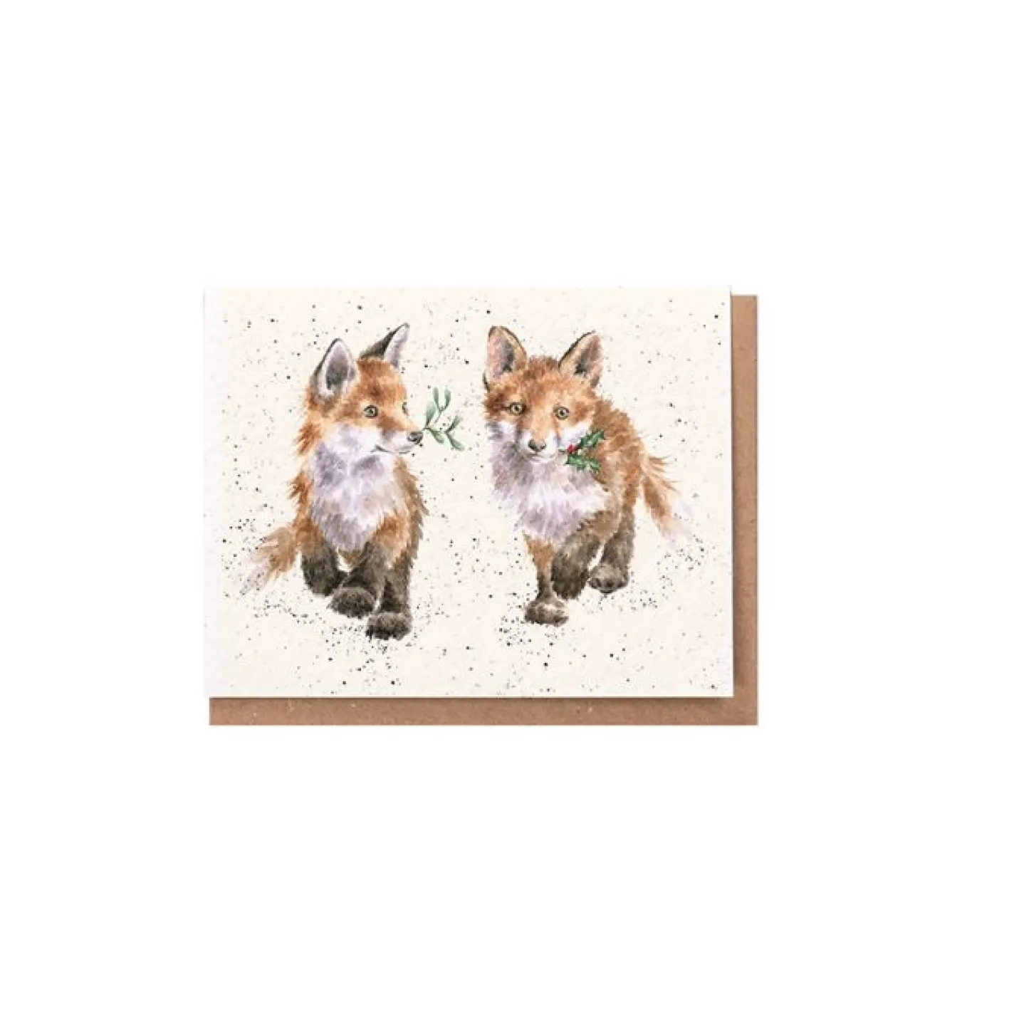 Wrendale Designs 'Glad Tidings We Bring' Fox Gift Enclosure Card