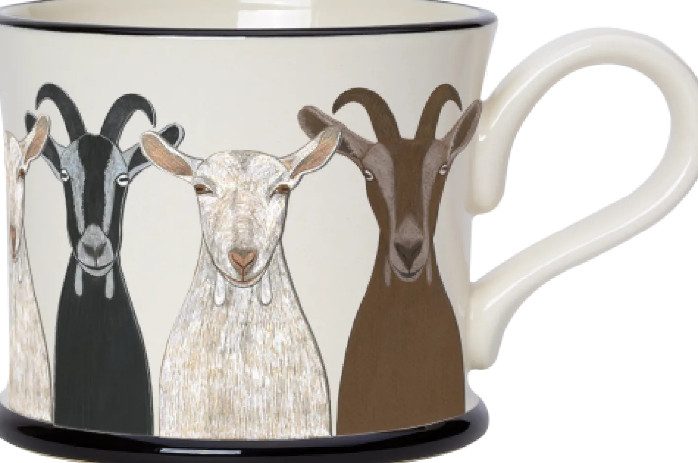 Moorland Pottery Goats Mug by
