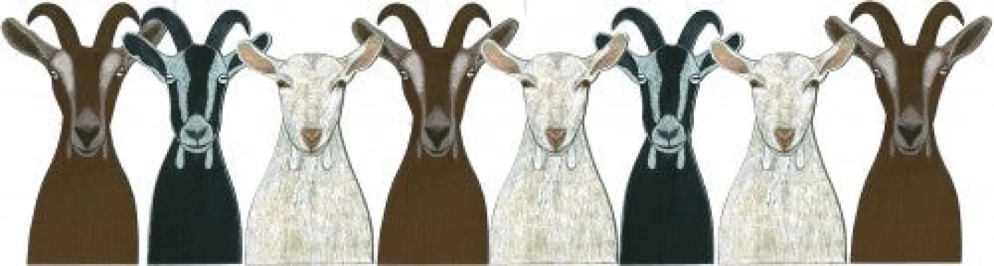 Moorland Pottery Goats Mug by