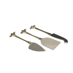 Selbrae Gold Bee Cheese Knives Set of 3