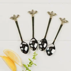 Selbrae Gold Bee Spoons Set of 4