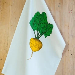 Lottie Day Golden Beet Tea Towel