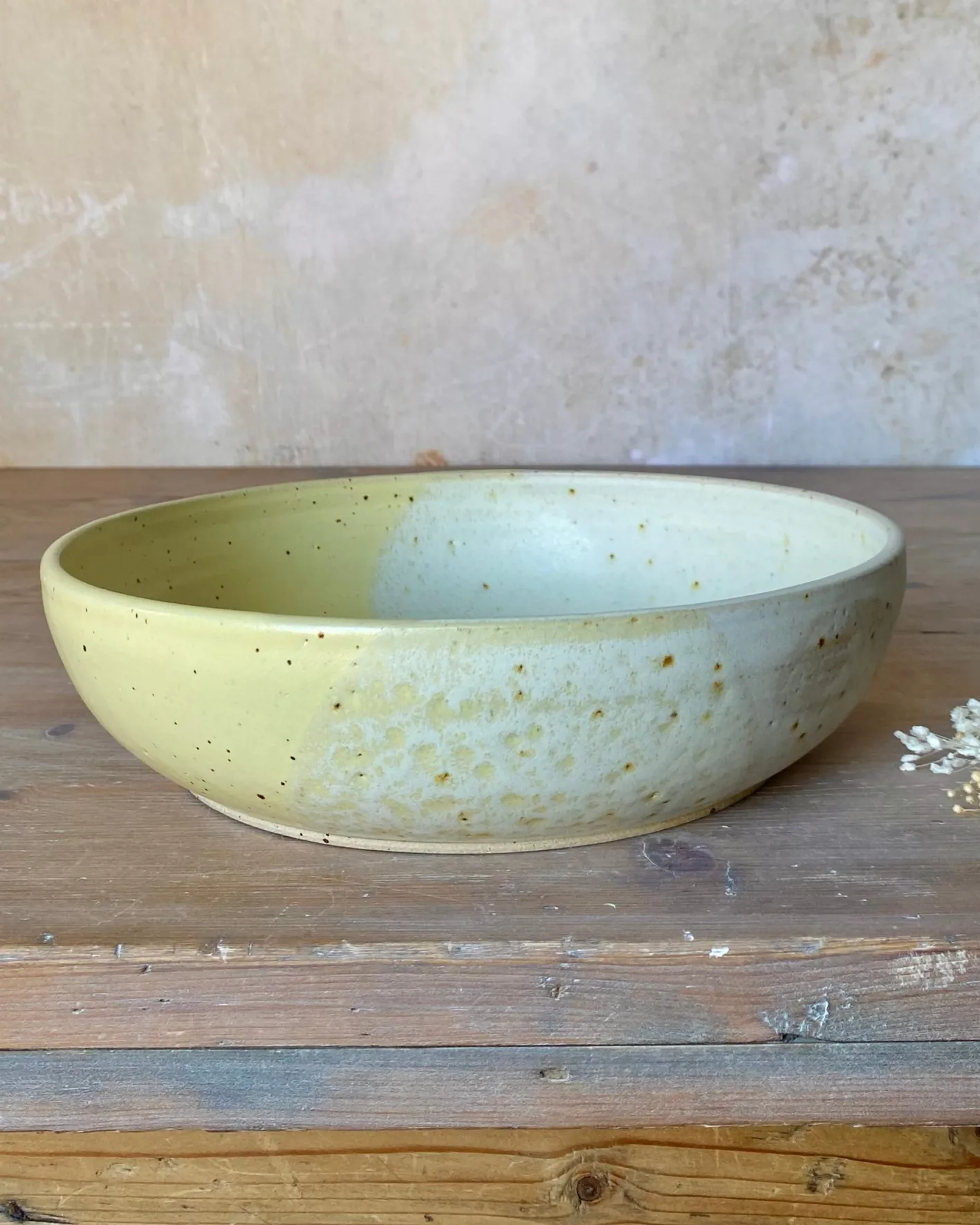 Emily Doran Pottery Golden Sand Serving Bowl