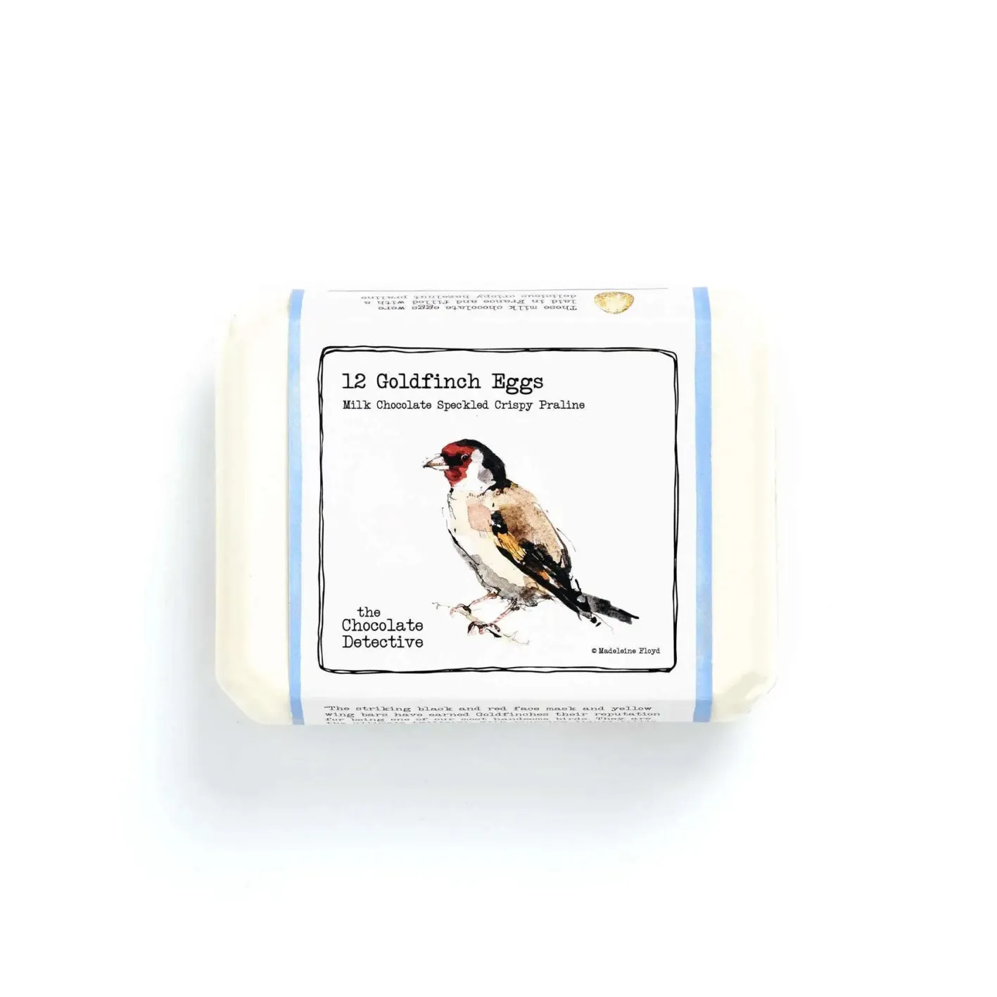 The Chocolate Detective 12 Gold Finch Eggs by