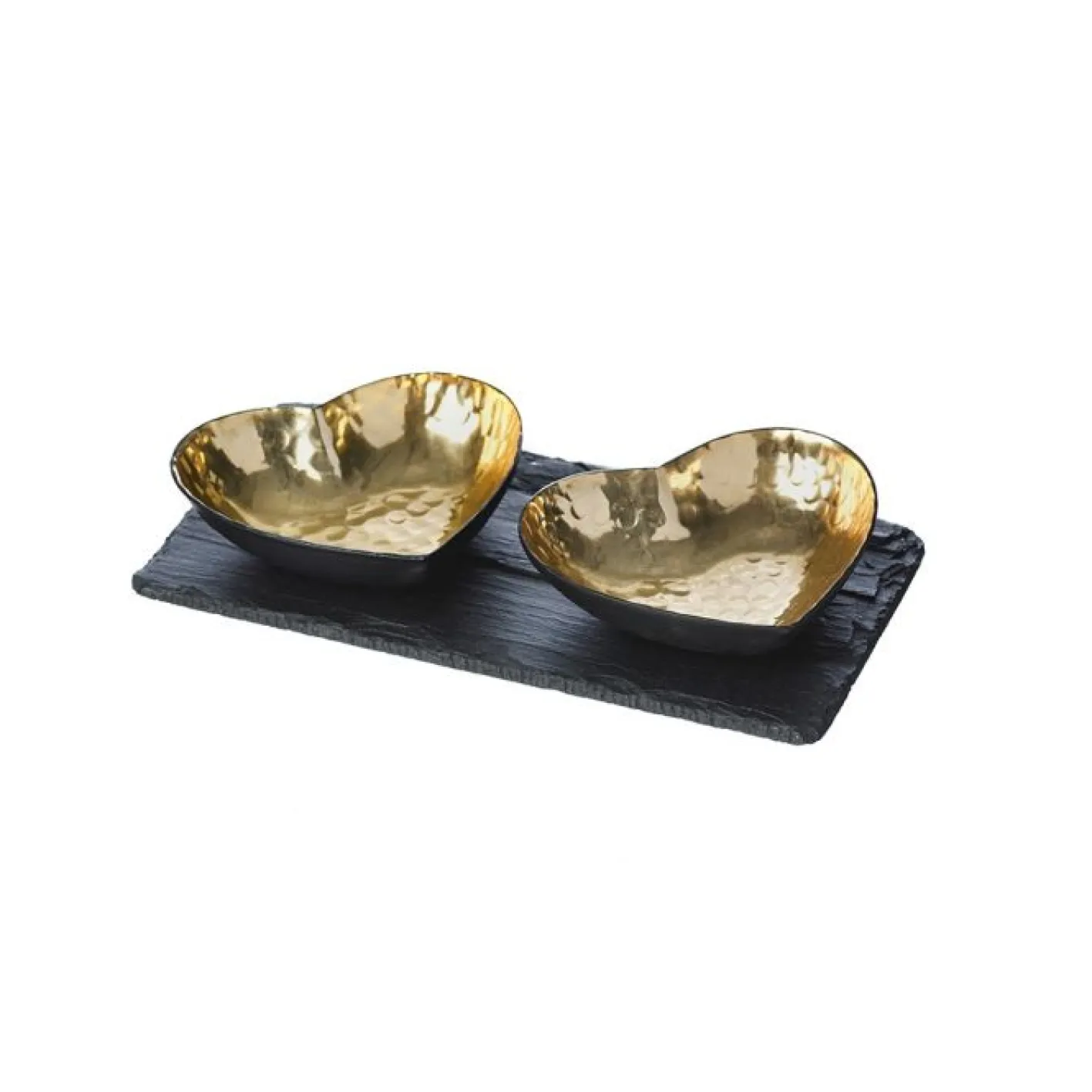 Selbrae Gold Heart Serving Set