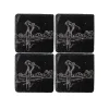 Selbrae Golf - Set of 4 Slate Coasters