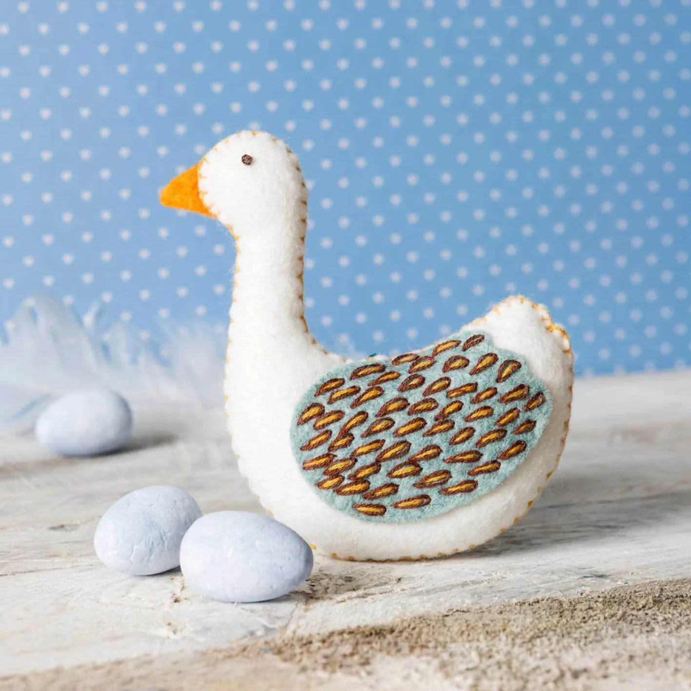 Corinne Lapierre Goose-a-Laying Felt Craft Mini Kit