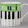 Repeat Repeat Graphic Piano Mug