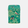 Sara Miller London Green Birds Mini Tea Tin