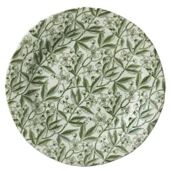 Burleigh Green Prunus Dinner Plate 10 1/2 in (26.5cm)