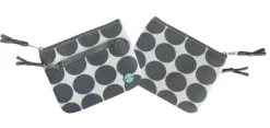 Earth Squared Bags Grey Spot Emily Purse
