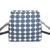 Earth Squared Bags Grey Spot Logan Bag
