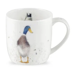 Wrendale Designs Guard Duck Small Bone China Mug (11oz)