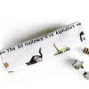 Yeti Halloween Alphabet Tea Towel