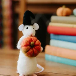 The Crafty Kit Co. Halloween Mouse Needle Felting Kit