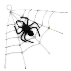Amica Felt Halloween Spider's Wire Web Felt Decoration