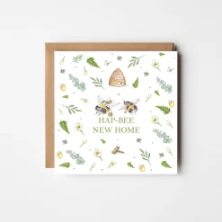 West Country Designs 'Hap-Bee New Home' Card
