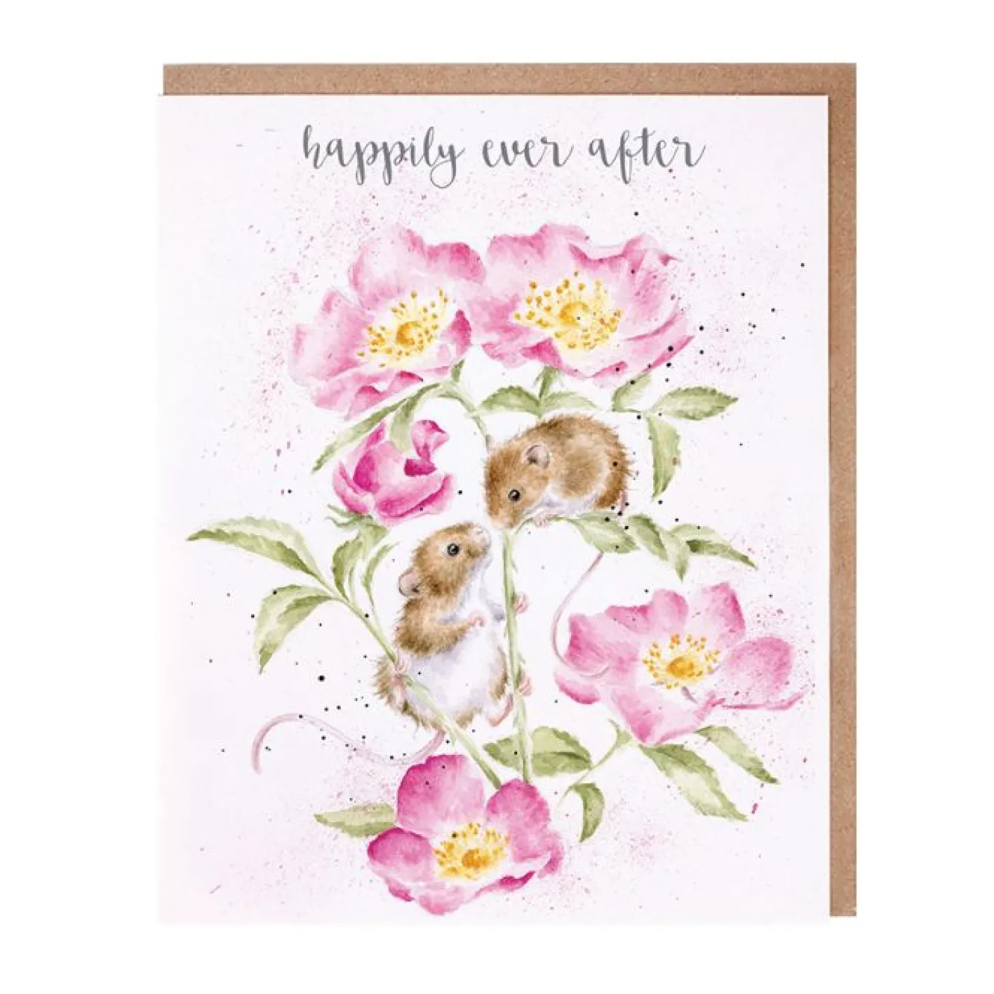 Wrendale Designs 'Happily Ever After' Mouse Wedding Greetings Card