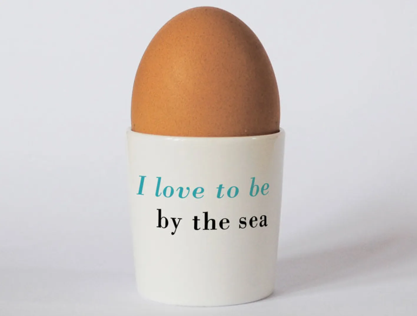 Repeat Repeat Happiness Boat Egg Cup