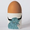 Repeat Repeat Happiness Highland Cow Egg Cup