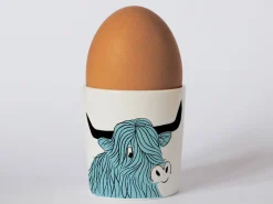 Repeat Repeat Happiness Highland Cow Egg Cup