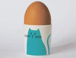 Repeat Repeat Happiness Sitting Cat Egg Cup
