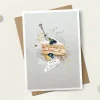 Stephanie Davies Happy Birthday Cake Slice Greeting Card