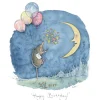 Moongazer Cards Happy Birthday Greeting Card