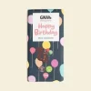 Gnaw Chocolate Happy Birthday Milk Chocolate Bar