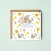 West Country Designs 'Happy Easter' Rabbits and Daffodils Greetings Card